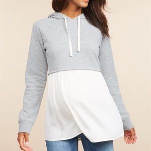 Motherhood Maternity Hoodie Size Small NWT